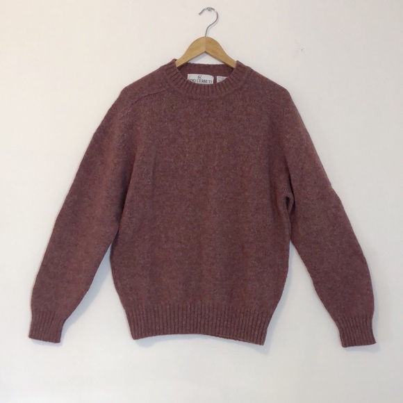 Vintage Sweaters - Vintage Nino Cerruti Virgin Wool Crewneck Sweater
